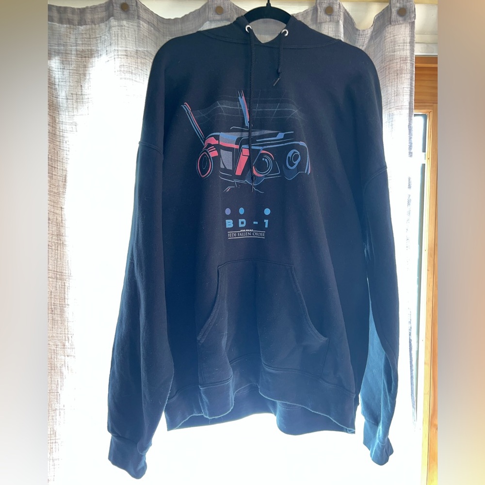 Men’s 2XL Black Graphic Star Wars Hoodie